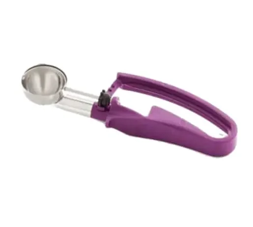 Vollrath 47400 Ergonomic Handle Disher, Size 40, Orchid