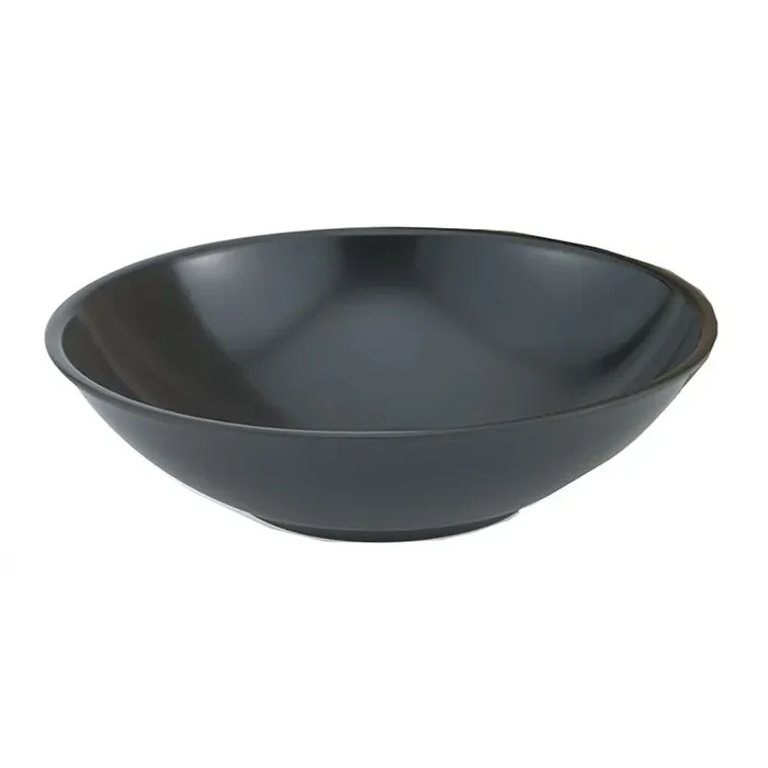 Vollrath 52870 Black Melamine 34 Ounce Serving Bowl