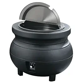 Vollrath 72165 Black 11 Qt. Cayenne Colonial Kettle Warmer