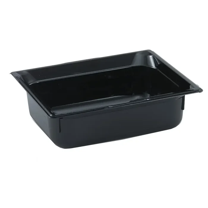 Vollrath 8042420 Black 1/4 Size x 2.5″ D Low Temp Food Pan