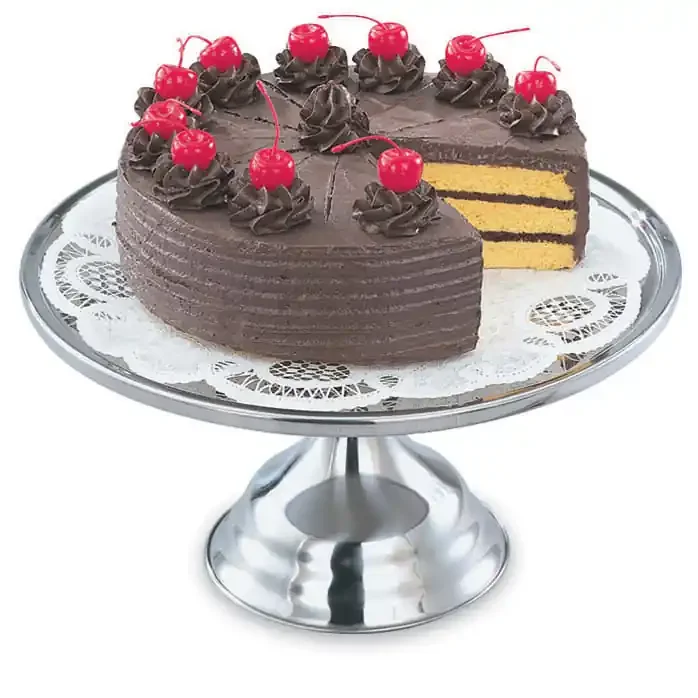 Vollrath® 48023 Mirror Finish S/S 13″ Cake Stand