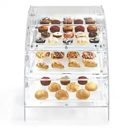 Vollrath XLBC3F-1826-13 Extra Large 3-Tier Bakery Case with Front Doors