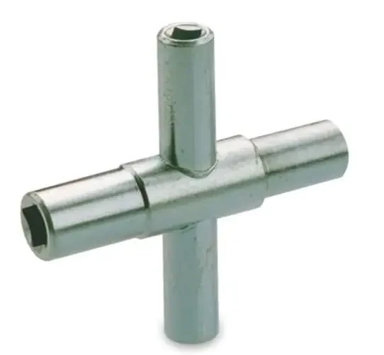 W.W. Grainger 1WJT1 Steel Four Way Water Key