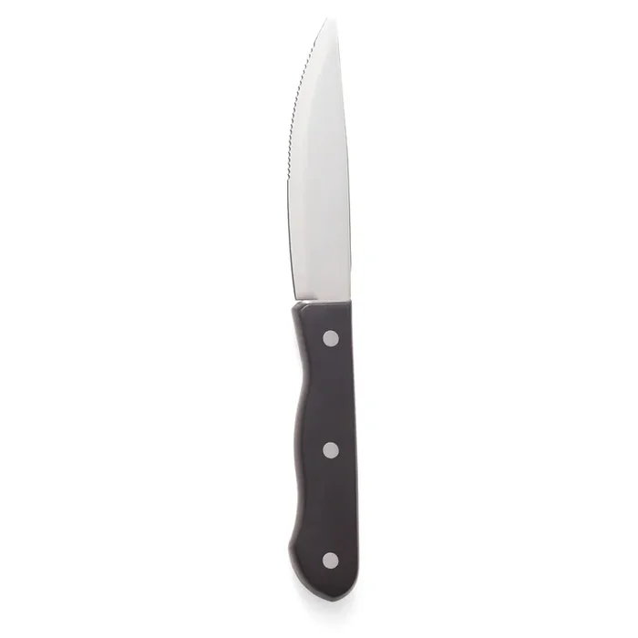 Walco 880528 HD Steak Knife with Black Delrin Handle – Dozen