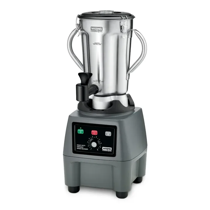 Waring Commercial CB15VSF 120V 128 Oz Variable Speed Blender w/ Spigot