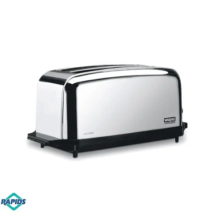 Waring WCT704 2 Slot Commercial Pop Up Toaster Extra Wide Slots