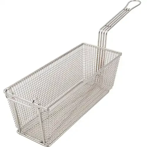 Wells WEL20513 (or Equivalent) Fry Basket 14 3/4 5 7/8 Wel (16-3156)