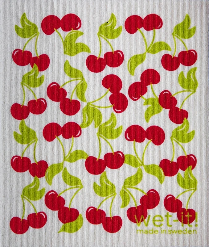Wet-It – Sweet Cherries Swedish Cloth W3-07