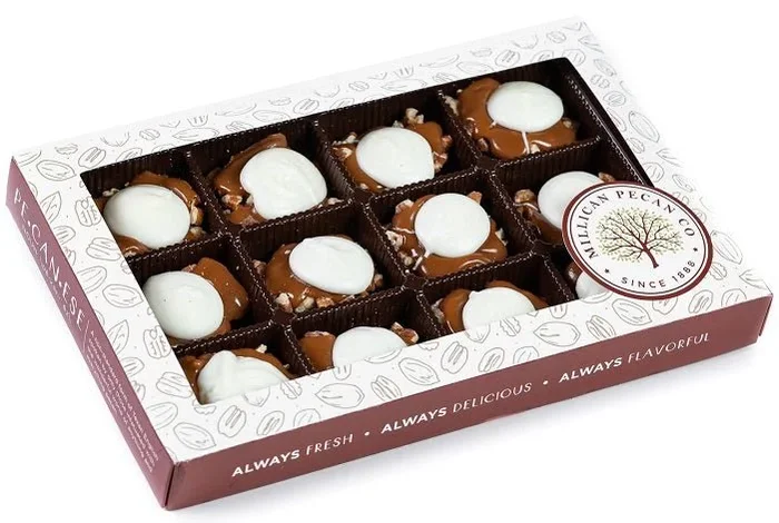 White Chocolate Caramillicans – Gift Box