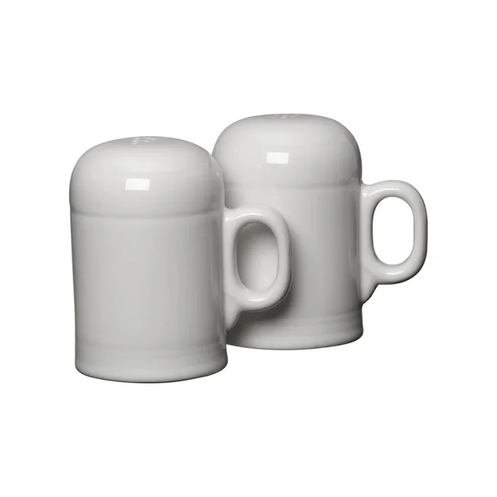 White Salt & Pepper Rangetop Set