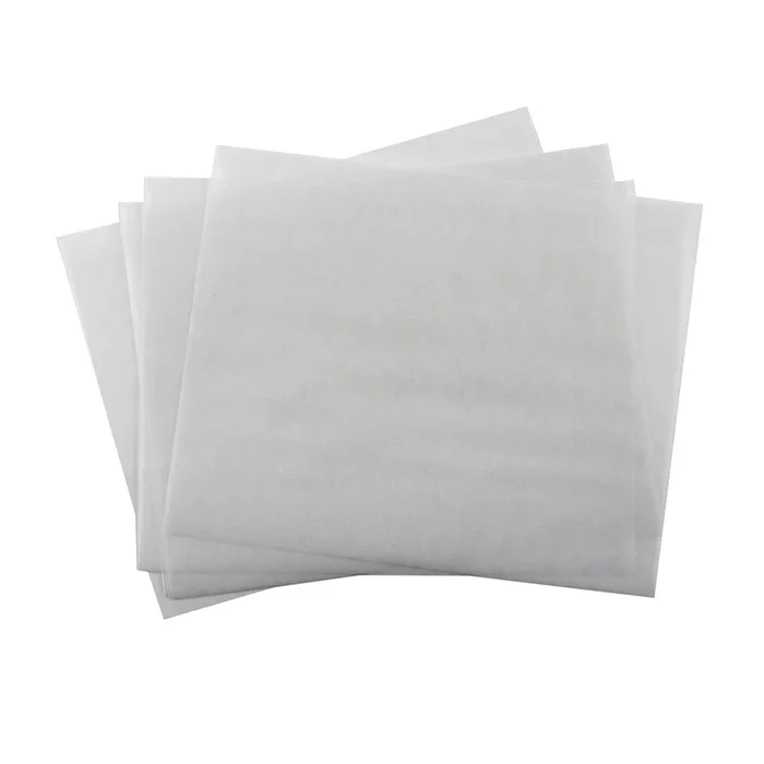 White Waxed Paper Rectangle Caramel Wrappers, Case of 1000