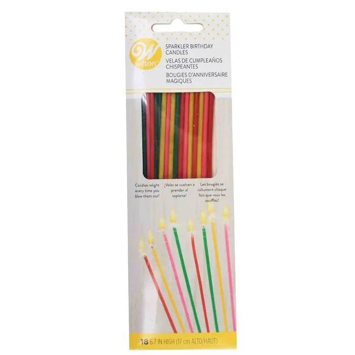 Wilton “Trick” Sparkler Candles