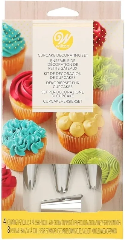 Wilton Cupcake Decorating Icing Tips, 12pc. Set