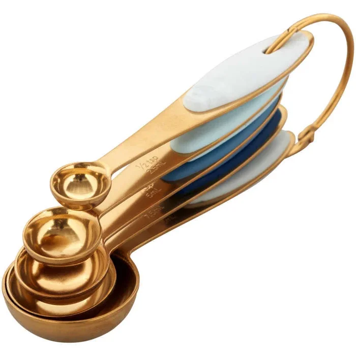 Wilton Gold Measuring Spoons 5pc