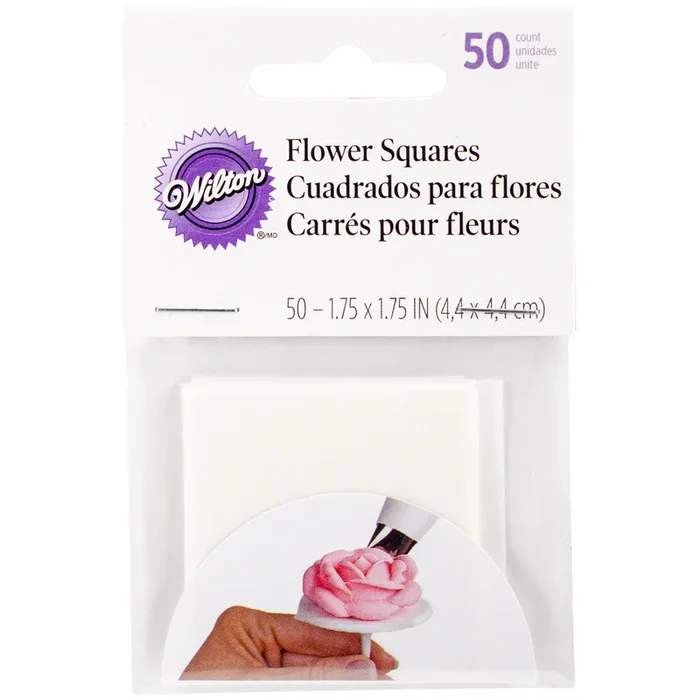 Wilton Pre-Cut Flower Squares