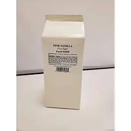 Winco 82005CS Case of 3-1/4 lb Pink Vanilla Sugar Floss – 6 Containers per Case