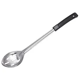 Winco BHSN-11 11″ Stainless Steel Slotted Basting Spoon with Plastic Handle