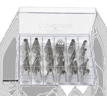 Winco CDT-24 Cake Decorating Tip Set