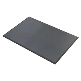 Winco FMG-23K Anti-Fatigue Black Floor Mat, 2″ x 3″
