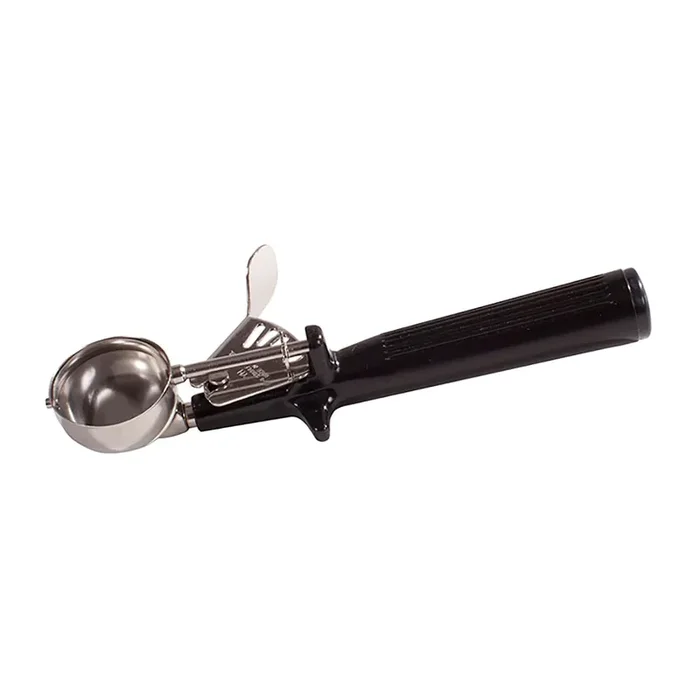 Winco ICOP-30 1-Pc 1 Ounce 30 Disher with Black Handle