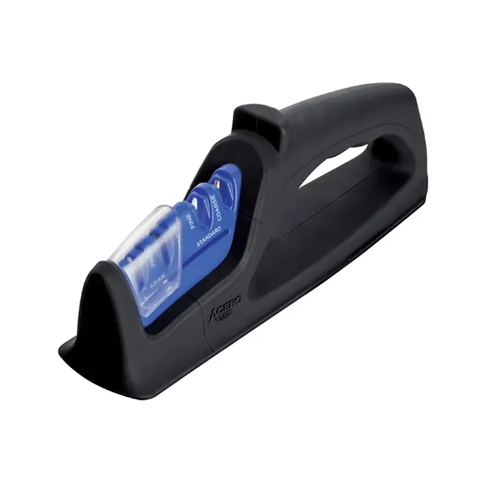 Winco KSP-4 Black Coarse/Fine 4-Stage Knife Sharpener