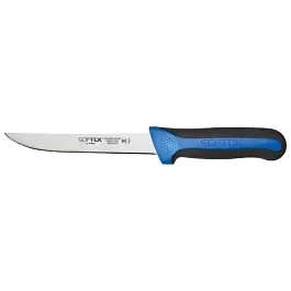 Winco KSTK-62 Sof-Tek 6″ Boning Knife with Blue / Black Handle