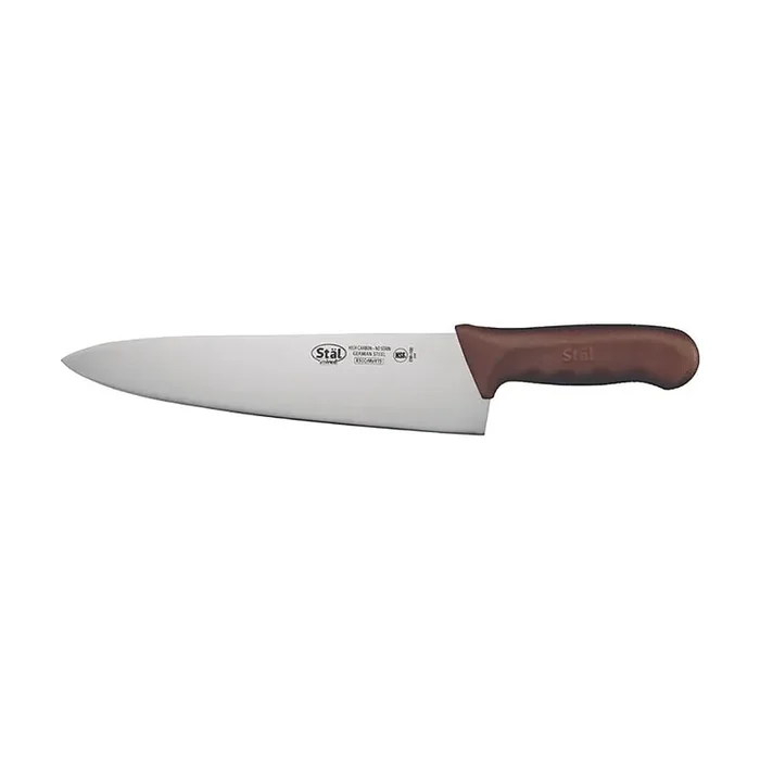 Winco KWP-100N Stal Brown 10″ Chef‘s Knife