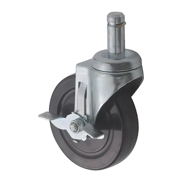 Winco VC-CTB 5″ Stem Caster with Brake for Wire Shelf