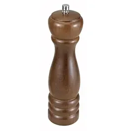 Winco WPM-08 8″ Tall Wooden Pepper Mill