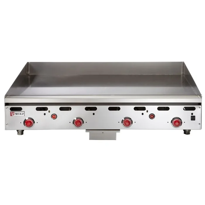 Wolf Range ASA48 HD 108000 BTU Gas Griddle with 3/4″ Thick Plate