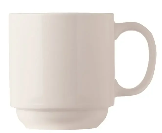 World® Tableware BW-1114 Basics 11.5 Oz. Stacking Mug – 36 / CS