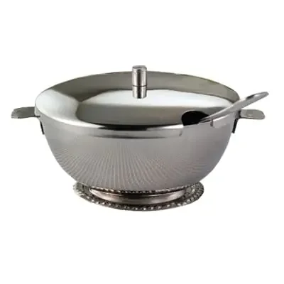 World® Tableware CHS-100 Metal 10 Oz. Cheese Server with Lid