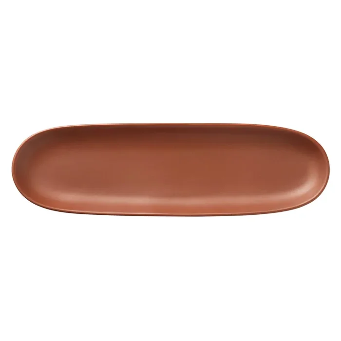 World Tableware DRI-11-C Driftstone Clay 4″ x 13 1/4″ Tray – 12 / CS