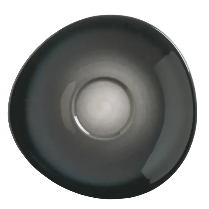 World Tableware PEB-17-O Pebblebrook Obsidian 6.38″ Saucer – 12 / CS