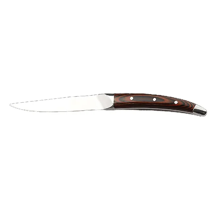 Worthy, Noble & Kent 5395S057 Pakkawood 9-3/8″ Steak Knife – Dozen