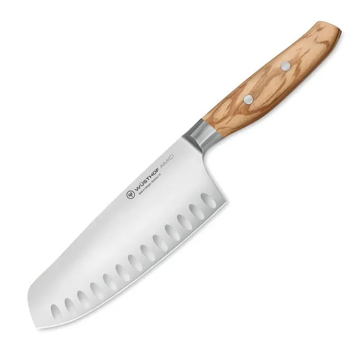 Wusthof Amici 7″ Hollow edge Santoku Knife