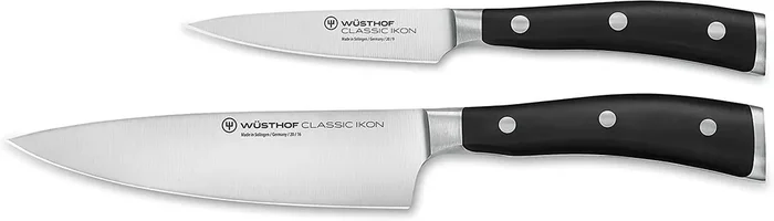 Wusthof Classic Ikon – 2 Pc. Prep Knife Set- Personalized Engraving Available