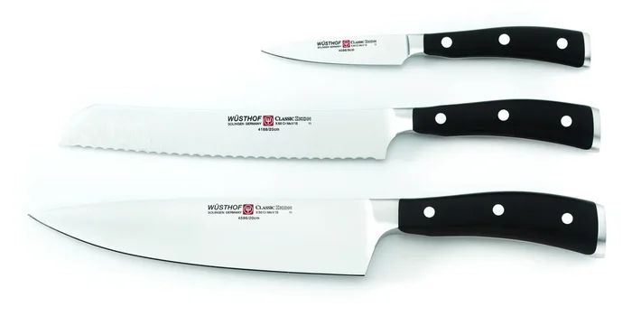 Wusthof Classic Ikon Three Piece Starter Set