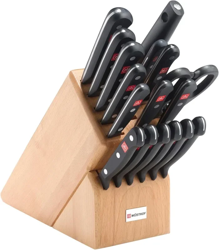 Wusthof Gourmet – 18 Pc. Promo Knife Block Set