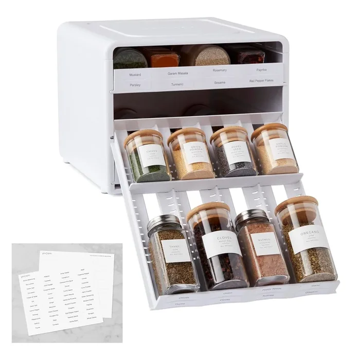 YouCopia ShelfSteps Adjustable Spice Organizer