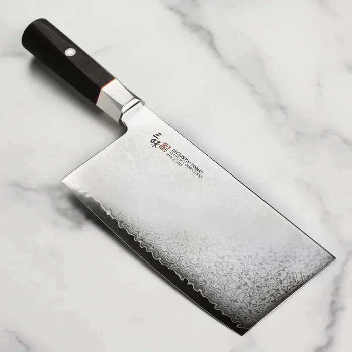 Zanmai VG10 Damascus 7″ Chinese Chef‘s Knife
