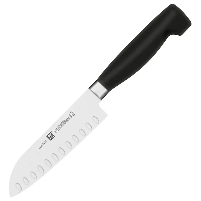 Zwilling J.A. Henckels Four Star 5‘‘ Hollow Edge Santoku Knife