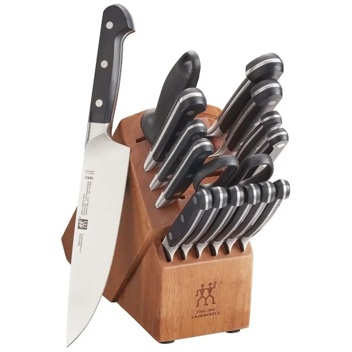 Zwilling J.A. Henckels Pro 17-Piece Knife Block Set