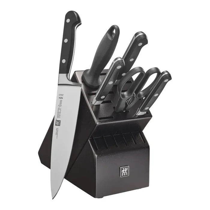 ZWILLING Professional S 7-pc, Knife block set, black matte
