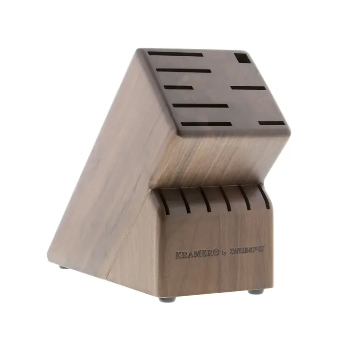 ZWILLING Storage Walnut, Bob Kramer Knife Block Empty