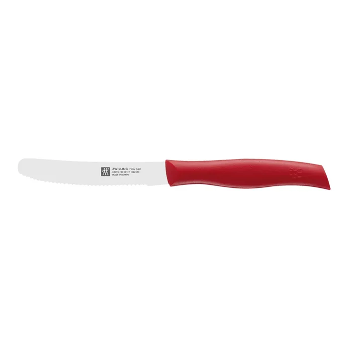 ZWILLING TWIN Grip 4.5-inch Utility Knife, Serrated Edge